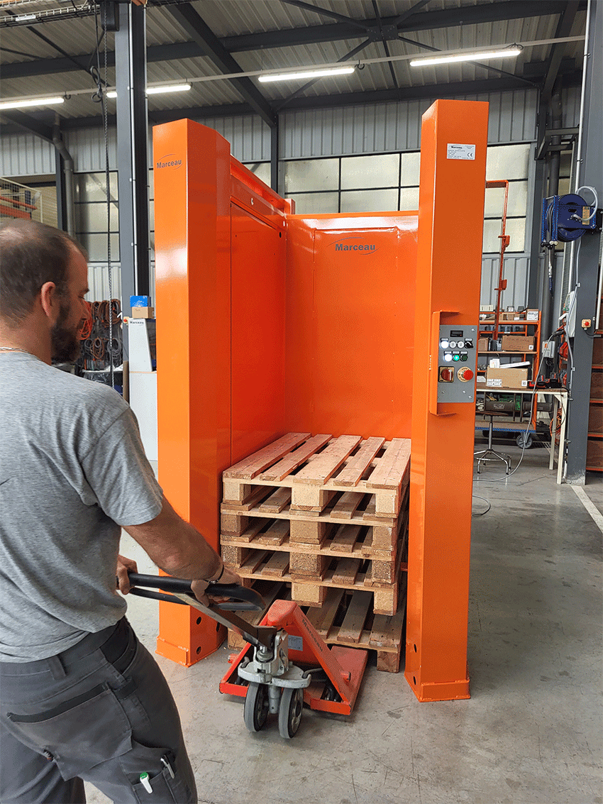 magasin à palettes Magapal