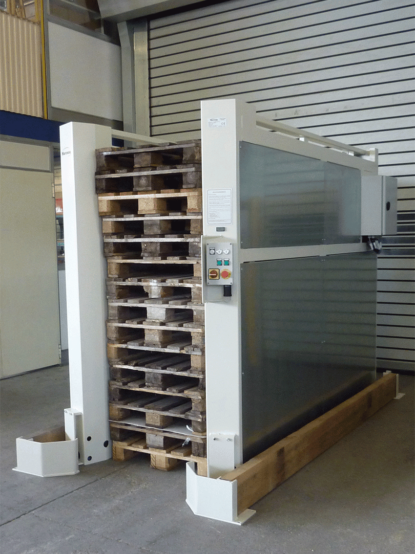 magasin à palettes double Magapal